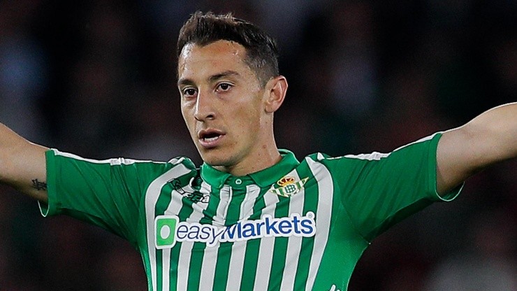 Andrés Guardado está convocado para el estreno de Real Betis frente a Mallorca (Foto: Getty Images).