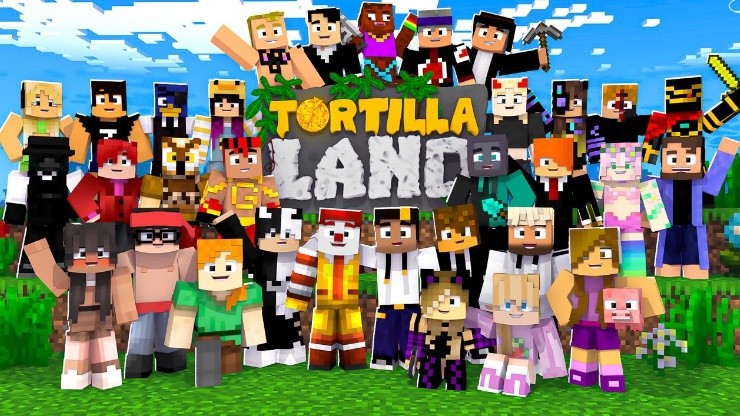 Abre TortillaLand, el servidor de Minecraft Roleplay de Auronplay