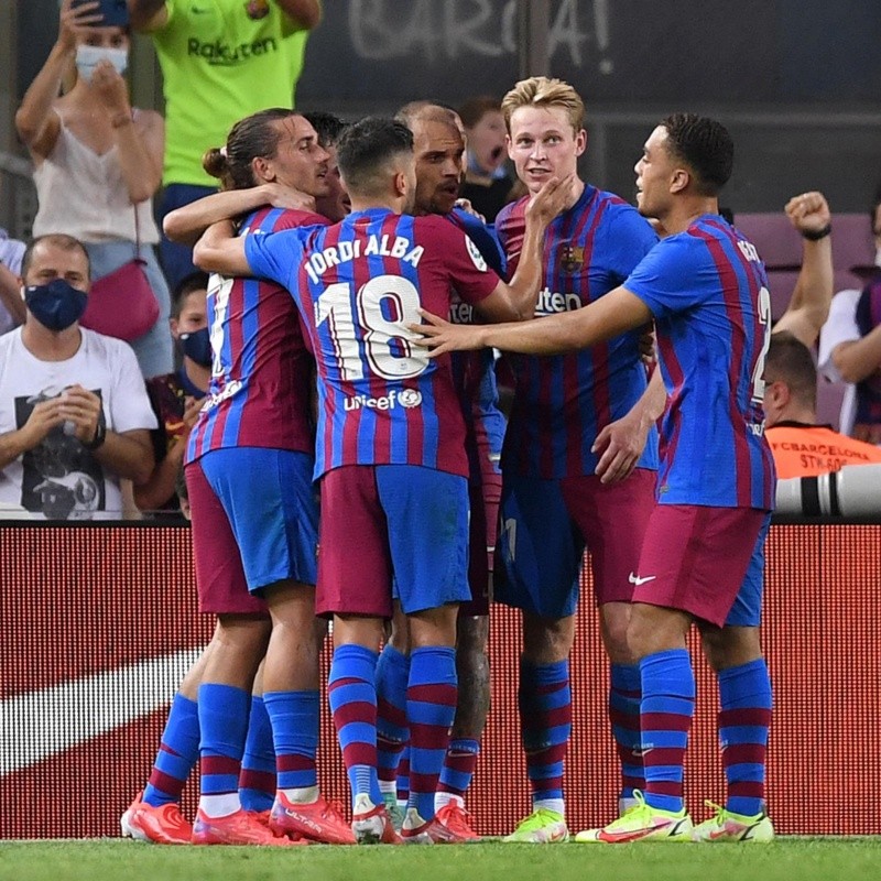 Barcelona goleó en el primer partido sin Messi