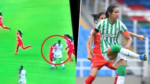 Salvaje agresión en el fútbol femenino: Carolina Pineda acabó en el hospital
