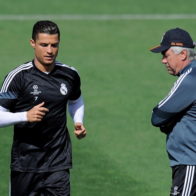 Ancelotti se pronuncia sobre los rumores de Cristiano