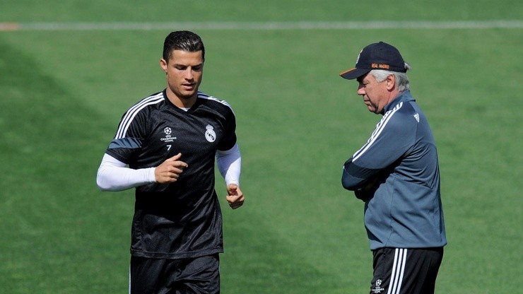 Cristiano Ronaldo, Carlo Ancelotti