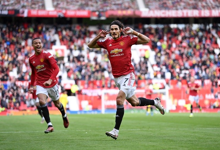 Edison Cavani (Fuente: Getty Images)