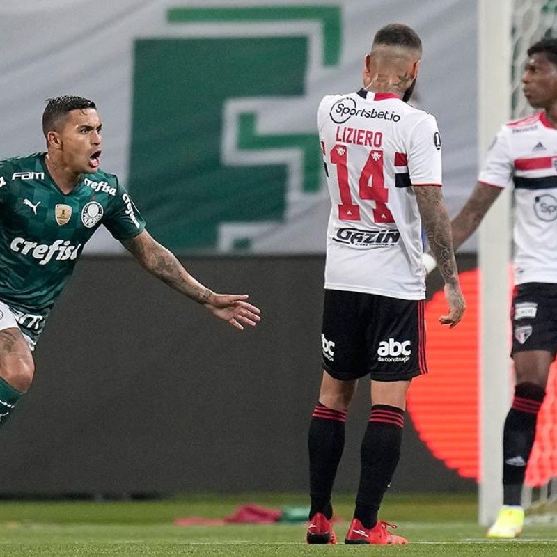 El campeón está en semis: Palmeiras goleó a Sao Paulo, por Libertadores