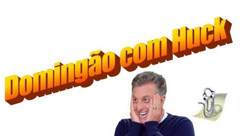 Logo do 'Domingão com Huck', que será apresentado por Luciano Huck, virou piada na web
