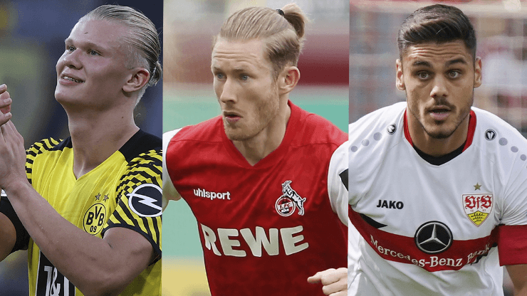 Tabla de goleadores de la Bundesliga de Alemania. (Fotos: Getty Images).