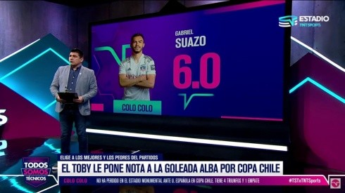 Toby Vega solo tuvo palabras de elogio para los jugadores y el técnico de Colo Colo.