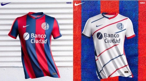 San Lorenzo estrena nuevas camisetas.
