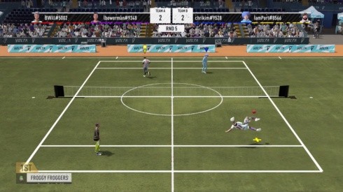 FIFA 22 presenta Volta Arcade, una colección de minijuegos incluyendo fútbol-tenis