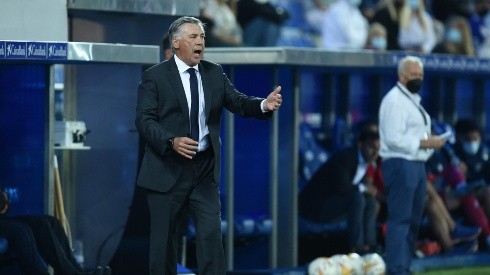 Carlo Ancelotti, entrenador de Real Madrid.