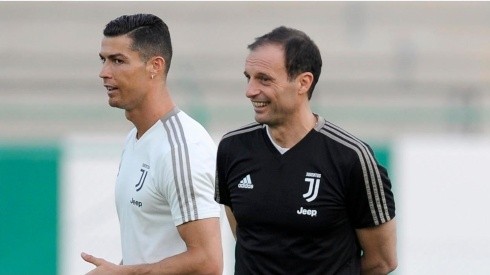 Massimiliano Allegri no duda de la continuidad de Cristiano Ronaldo en Juventus.