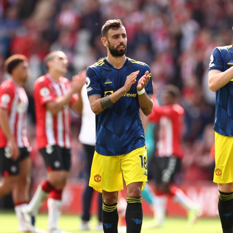 Amargo empate para Manchester United en su visita a Southampton