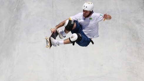 Pedro Barros, que conquistou a prata na categoria park. (Foto: Getty Images)