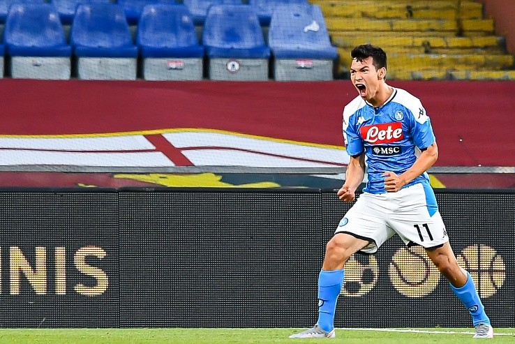 Napoli superó por 2-0 a Venezia. Getty.