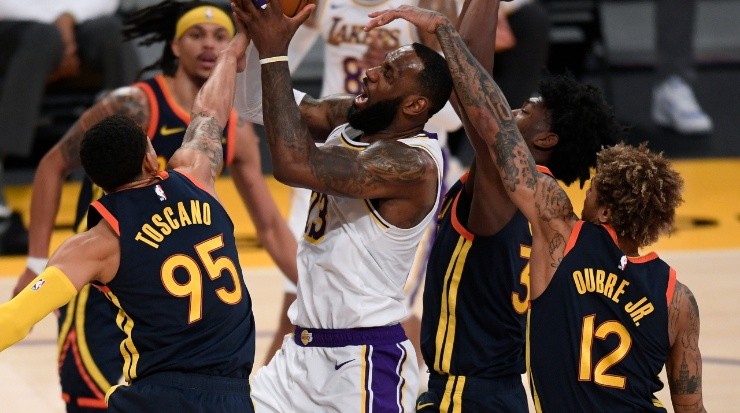 Los Angeles Lakers vs. Golden State Warriors (Foto: Getty Images)