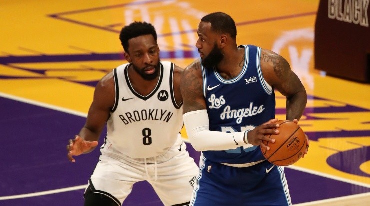 Brooklyn Nets vs. Los Angeles Lakers (Foto: Getty Images)