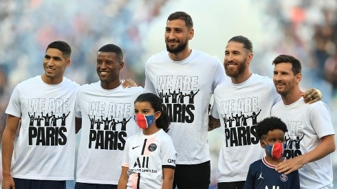 Hakimi, Wijnaldum, Donnarumma, Ramos y Messi: las nuevas estrellas de PSG.