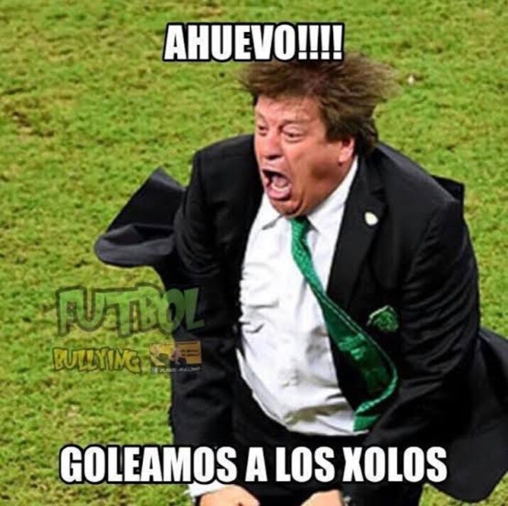 Meme América vs. Xolos