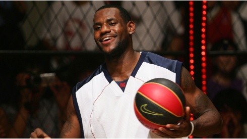 LeBron James in his rookie year. (Getty)