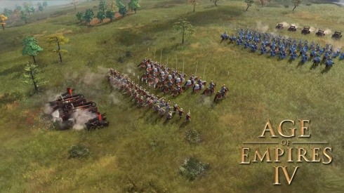 Age of Empires nos da un primer vistazo a dos armas para AoE 4