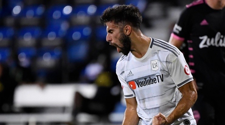 Diego Rossi, estrella de LAFC. (Getty)