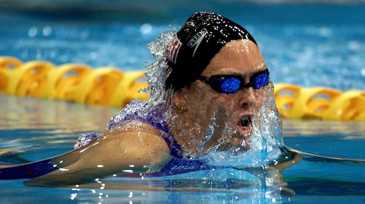 Trischa Zorn during the Sydney Paralympic Games (Getty)