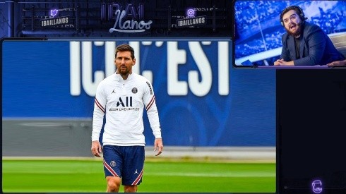 Ibai transmitirá gratis en Twitch el debut de Messi con el PSG