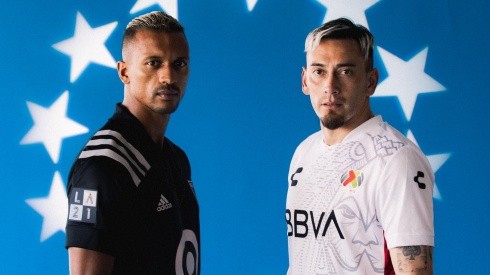 Nani y Rubens Sambueza, representantes de la MLS y Liga MX respectivamente para el Juego de las Estrellas (Foto: Twitter oficial de la Liga MX).