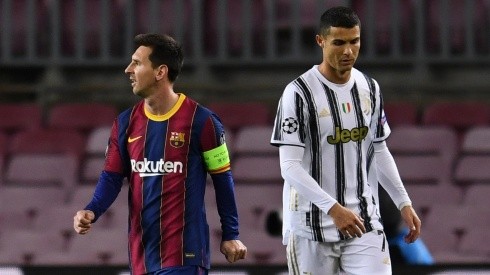 Neither Lionel Messi nor Cristiano Ronaldo are nominated for the 2020/21 UEFA Men's Player of the Year award. (Getty)