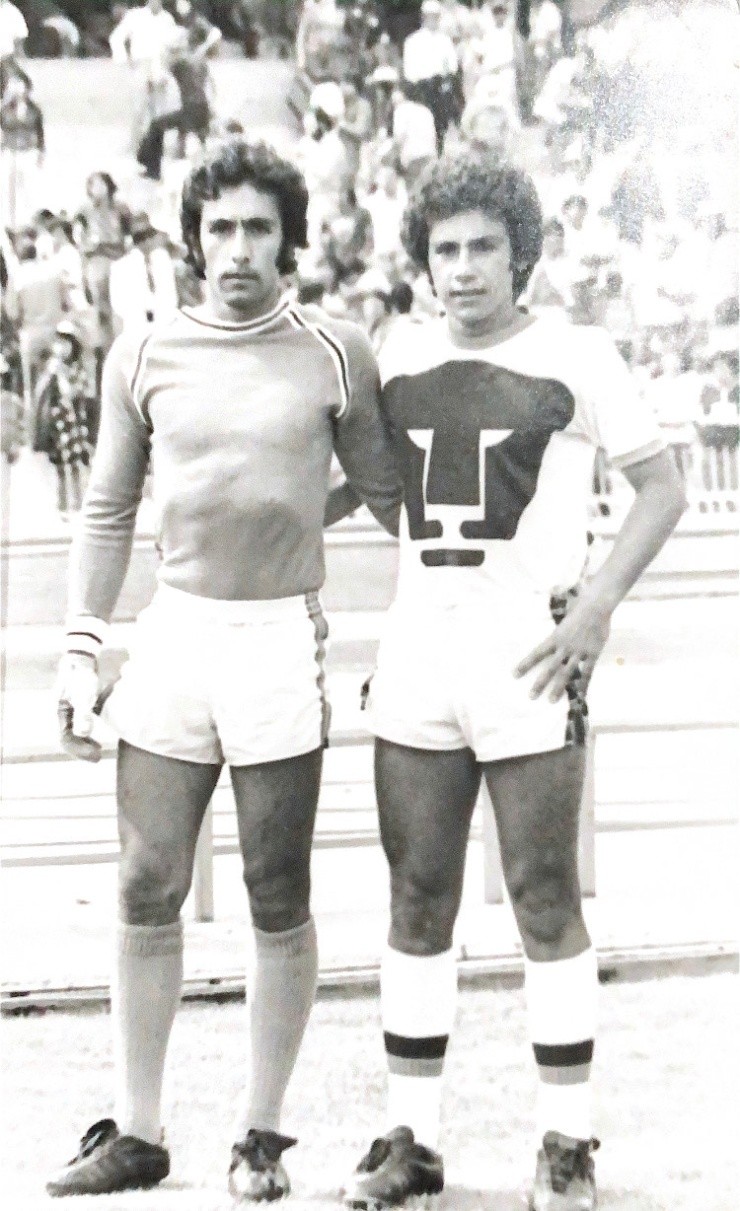 Horacio y Hugo, los hijos de Héctor Sánchez.