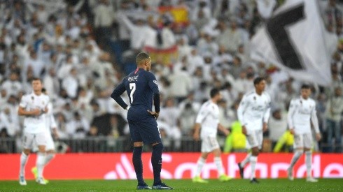 Kylian Mbappé en un encuentro contra Real Madrid.