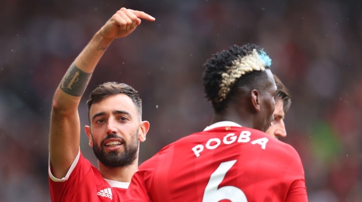 Bruno Fernandes and Paul Pogba will probably play a pivotal role for Man United in the 2021-2022 season. (Getty)