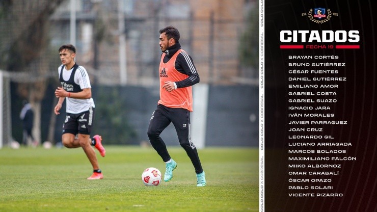Citados de Colo Colo 