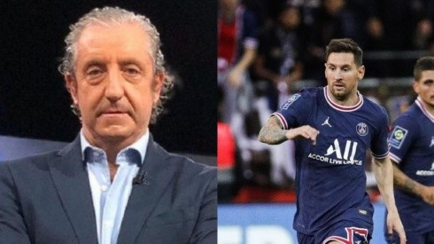 A Josep Pedrerol no le conformó el debut de Lionel Messi con PSG.