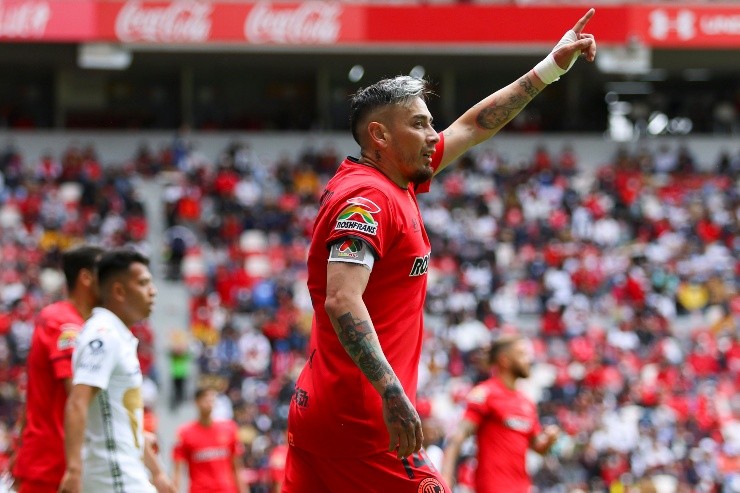 Rubens Sambueza en Toluca