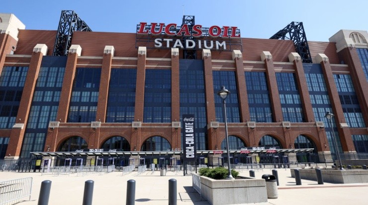 Lucas Oil Stadium, Home of the Indianapolis Colts. (Getty)