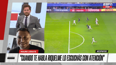 Mauro Zárate: "Cuando Miguel me puso de 9 no toqué una pelota"