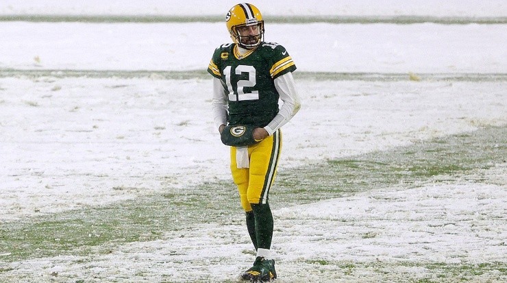 Aaron Rodgers, QB de Green Bay Packers. (Foto: Getty)
