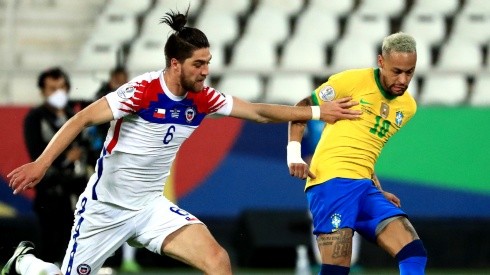 Brazil and Chile met recently in the Copa America 2021 quarterfinals (Getty).