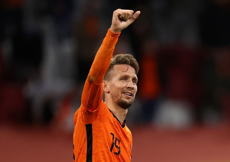 Luuk de Jong con Selección de Holanda