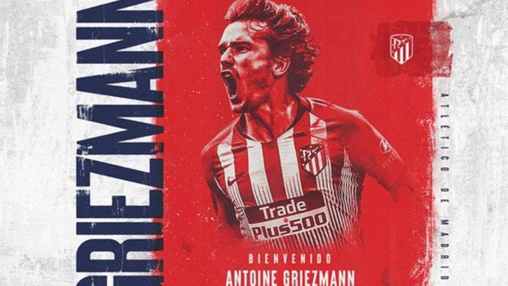 Imagen de presentación de Antoine Griezmann.