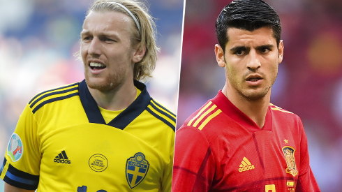 Suecia vs. España. (Fotos: Getty Images).