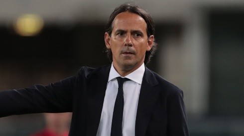 Inter Milan manager Simone Inzaghi. (Getty)