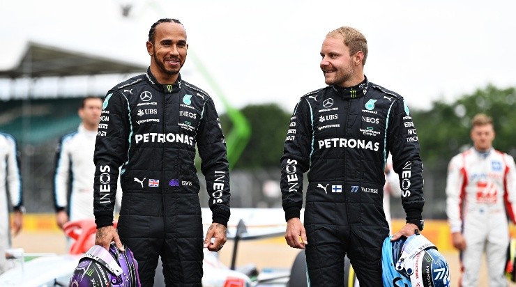 Hamilton y Bottas se separarían en 2022. (Getty Images)