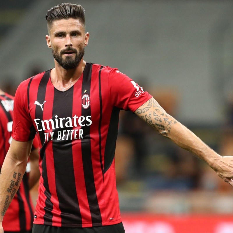 AC Milan confirma el contagio de Giroud