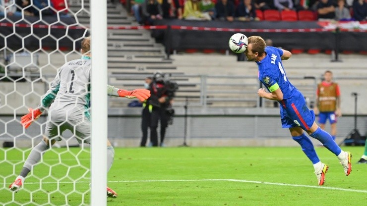 Harry Kane marcó el segundo gol para Inglaterra.