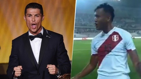 "Siuuuu": Renato Tapia festejó como Cristiano Ronaldo su gol con Perú