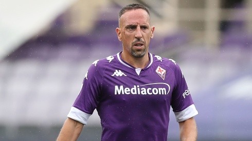 38-year-old winger Franck Ribery could stay in the Serie A for another season after running out of contract with Fiorentina. (Getty)