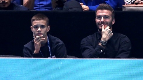 Romeo y David Beckham