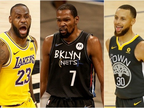 LeBron, Durant y Curry, incluidos: los 10 mejores anotadores de la NBA 2021